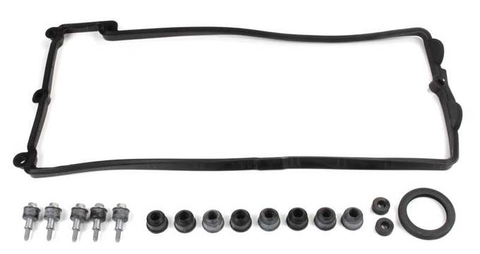 BMW Valve Cover Gasket Set - Driver Side (Cyl 5-8) 11127513195